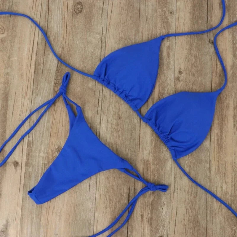 Emeline Halter Tie Side Bikini_6