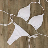 Emeline Halter Tie Side Bikini