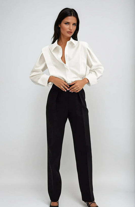 Camryn Oversized Cotton Button Down Shirt_1