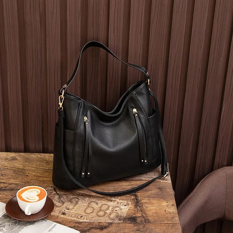 Betty Faux Leather Hobo Shoulder Bag