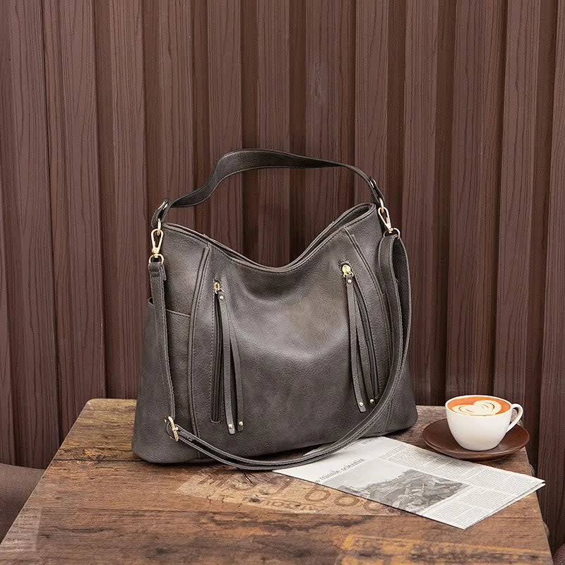 Betty Faux Leather Hobo Shoulder Bag