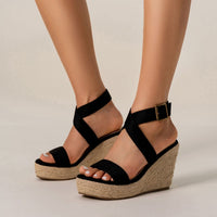 Josephine Hartley Espadrille Wedge Sandals
