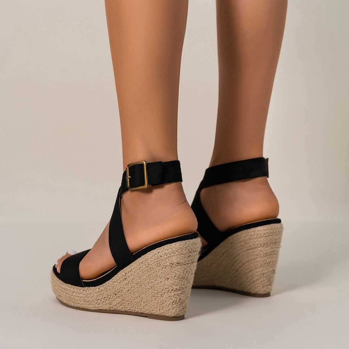 Josephine Hartley Espadrille Wedge Sandals