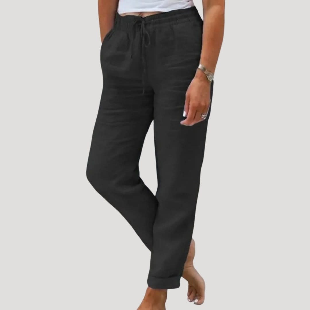 Rae Lightweight Linen Trousers