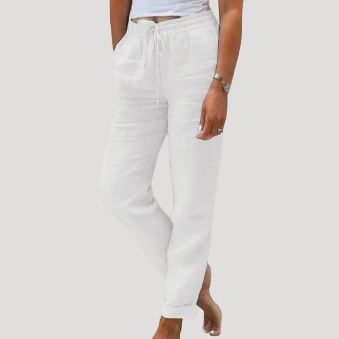Rae Lightweight Linen Trousers
