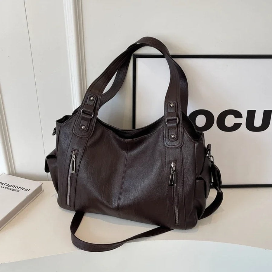 Tulla Retro Slouchy Shoulder Bag