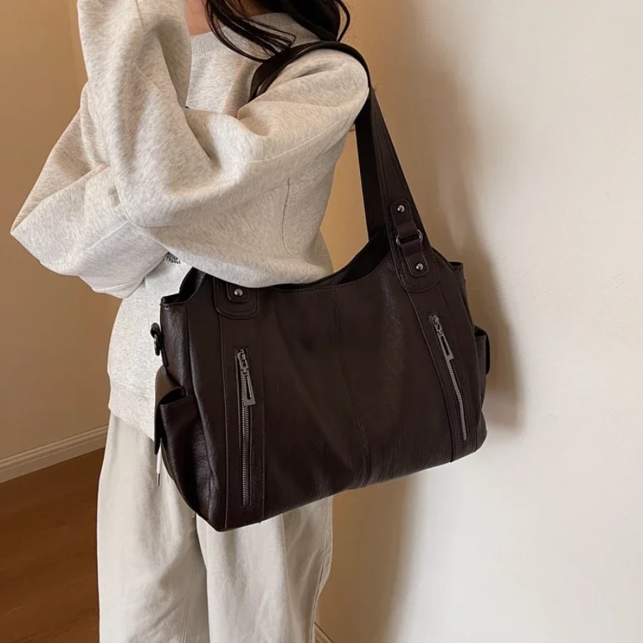 Tulla Retro Slouchy Shoulder Bag