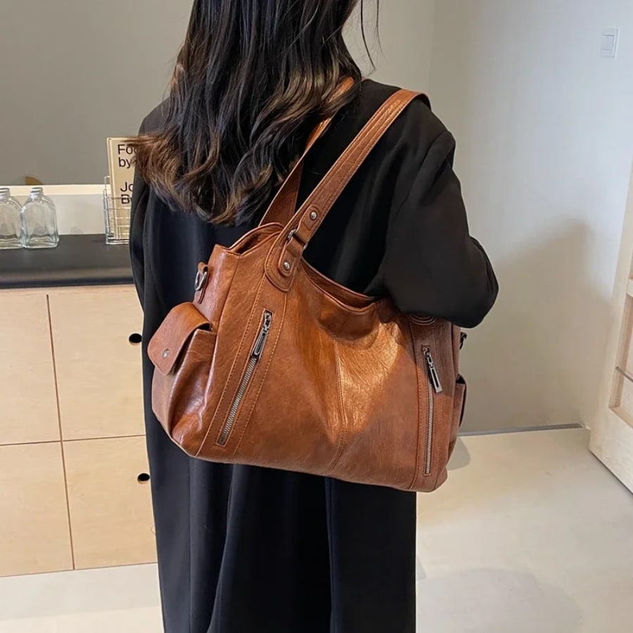 Tulla Retro Slouchy Shoulder Bag