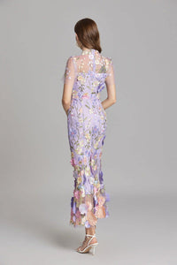 Catriona Floral Embroidered Maxi Dress
