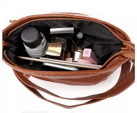 Carol Leather Multi Pocket Shoulder Bag