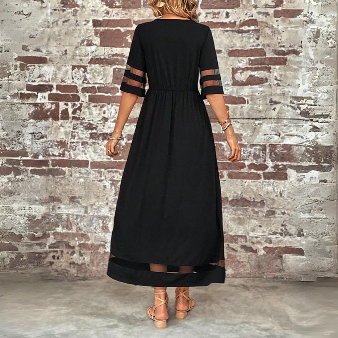 Lyla Tummy Smoothing Midi Dress with Pockets_3