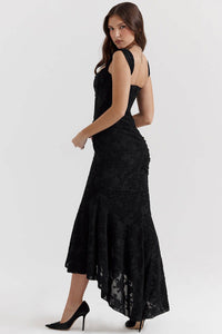 Leni Wedding Guest Ruched Bodycon Corset Maxi Dress