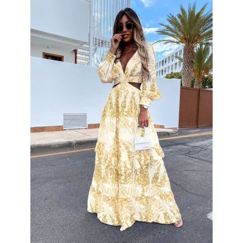 Frances Floral Cut-Out Maxi Dress_4
