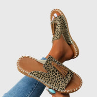 Nina Tassel Slide Orthopedic Sandals