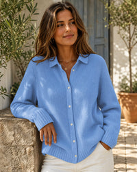 Gitte Button Down Knit Cardigan