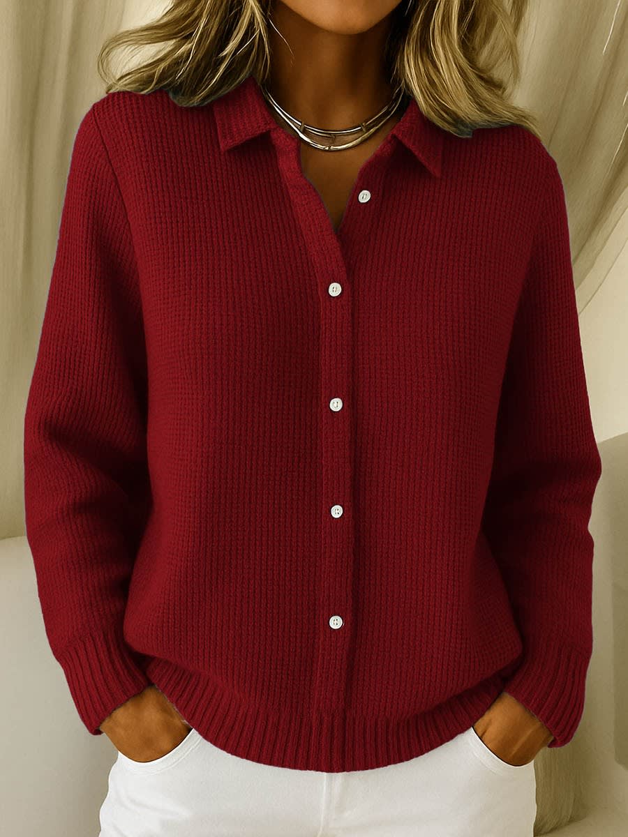 Gitte Button Down Knit Cardigan