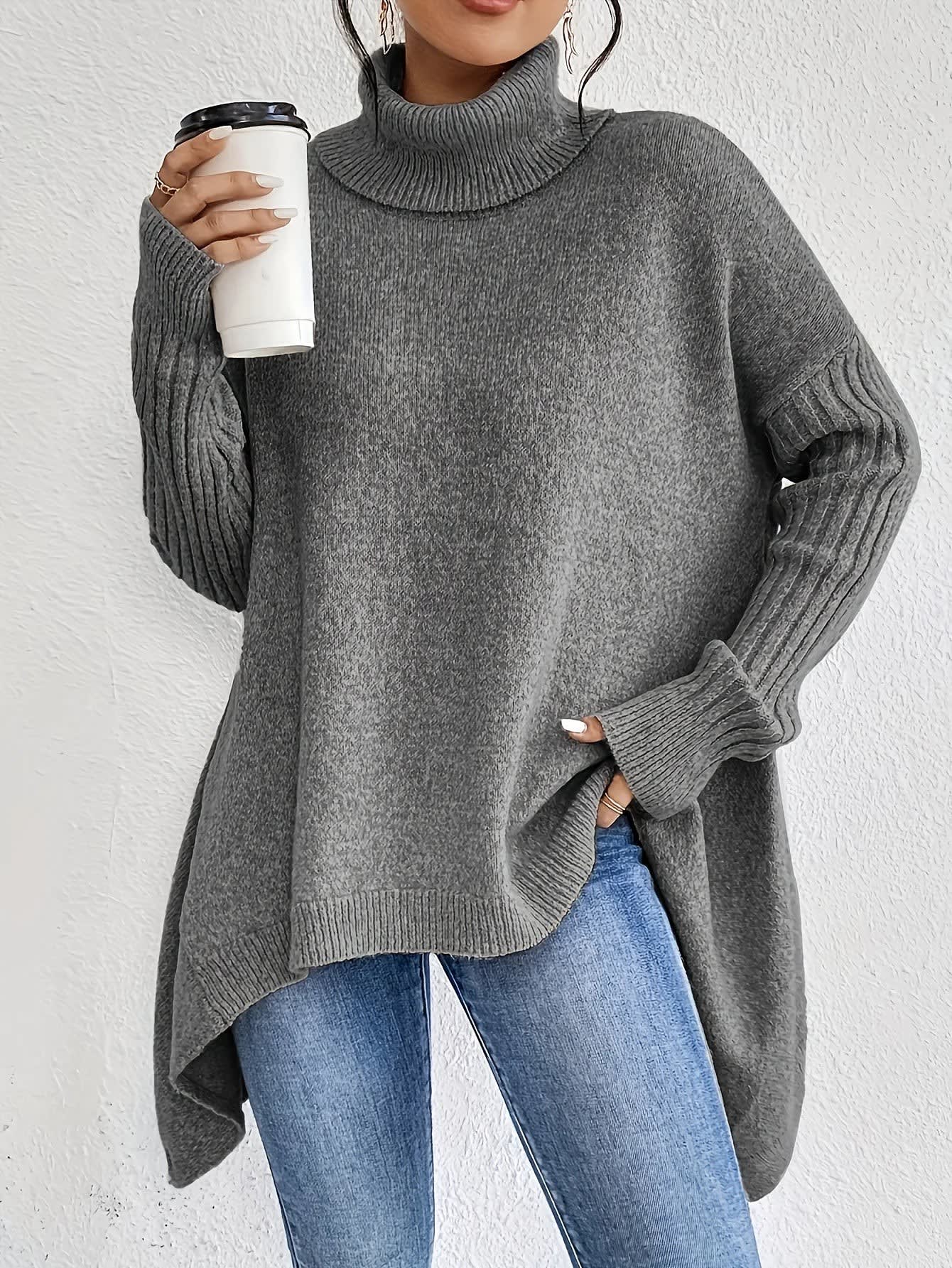Marlee Oversized Turtleneck Sweater
