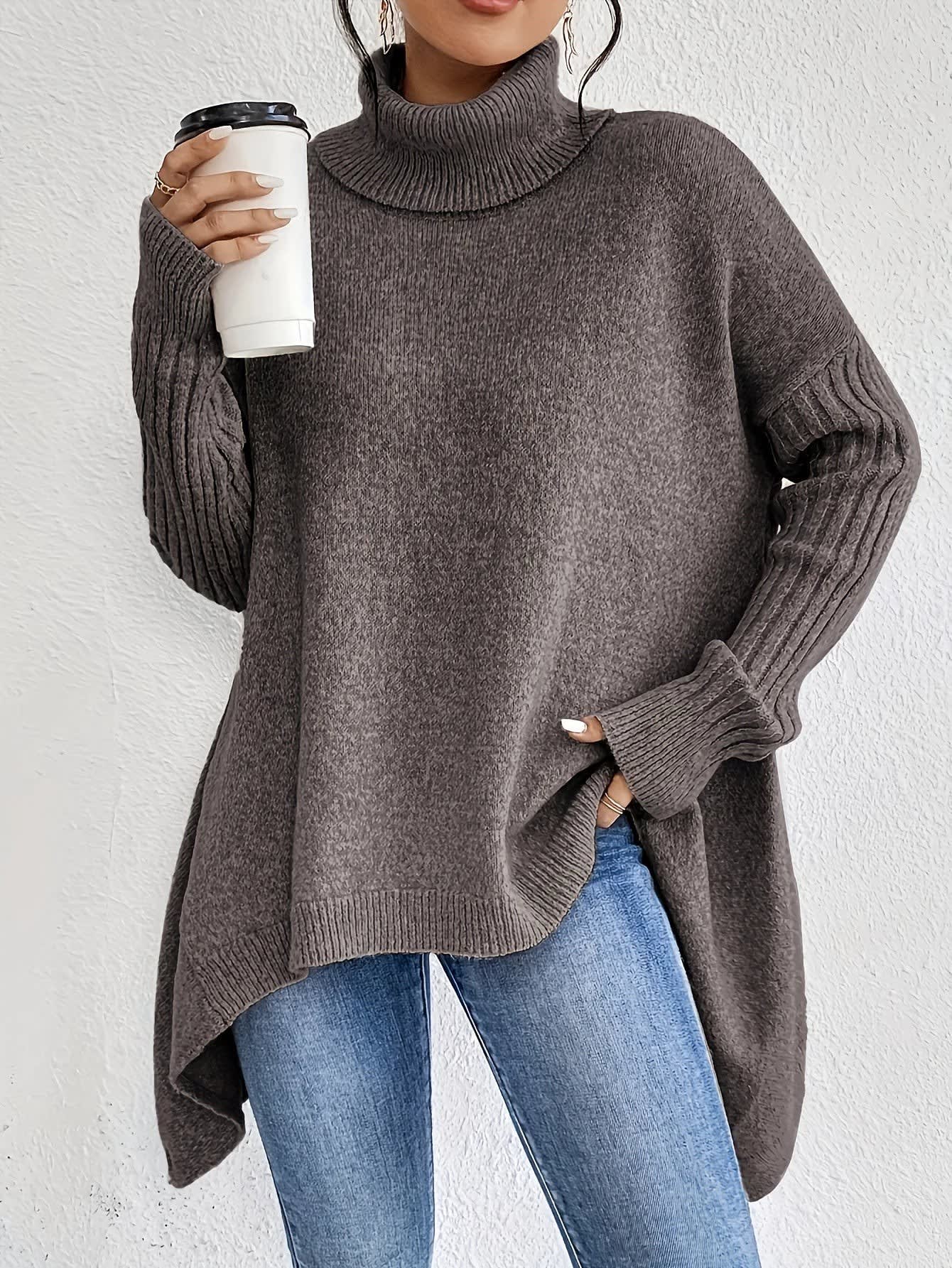 Marlee Oversized Turtleneck Sweater