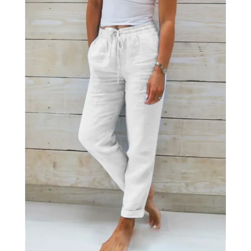 Amabel Linen Blend Trousers