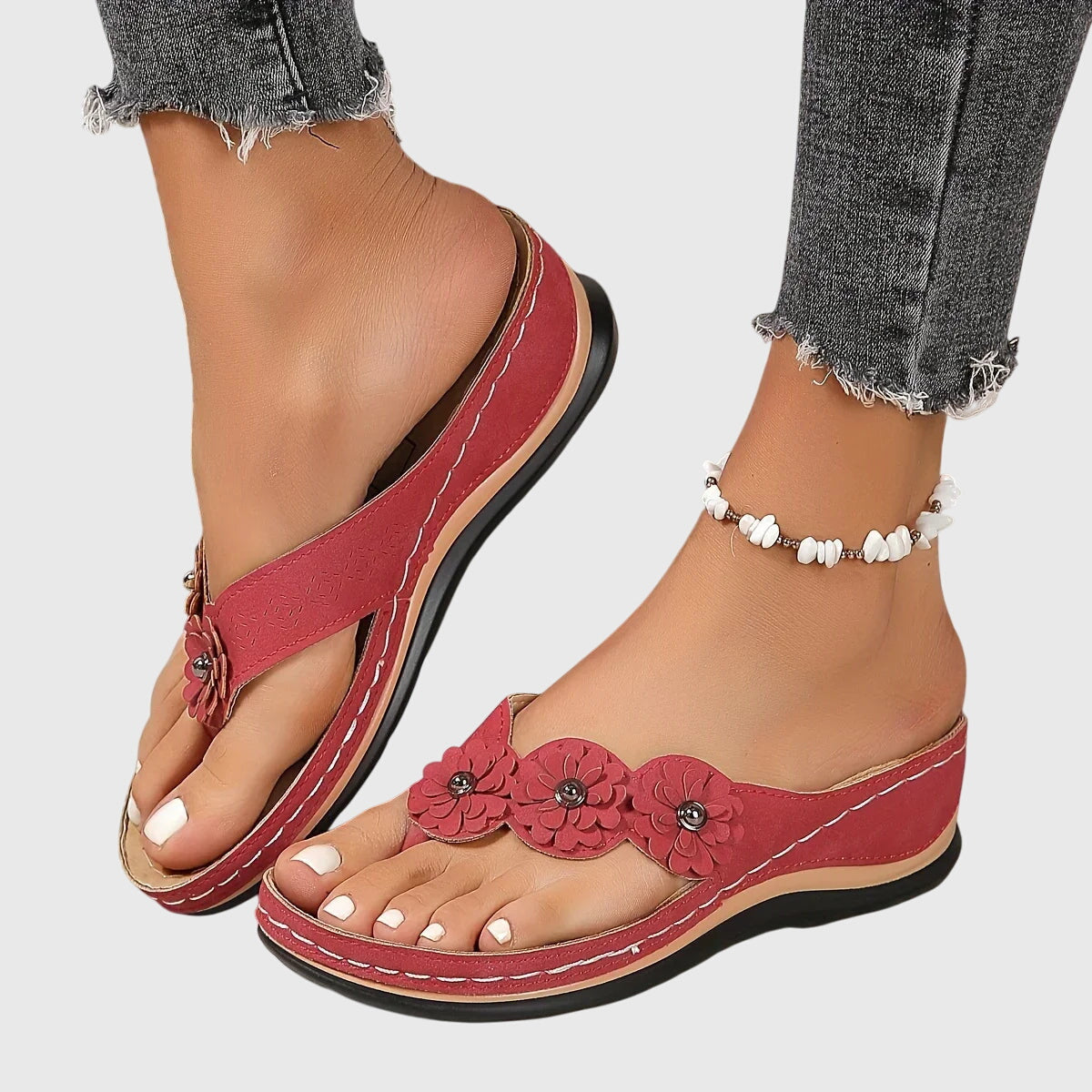 Junia Orthopedic Arch Support Thong Sandals_2