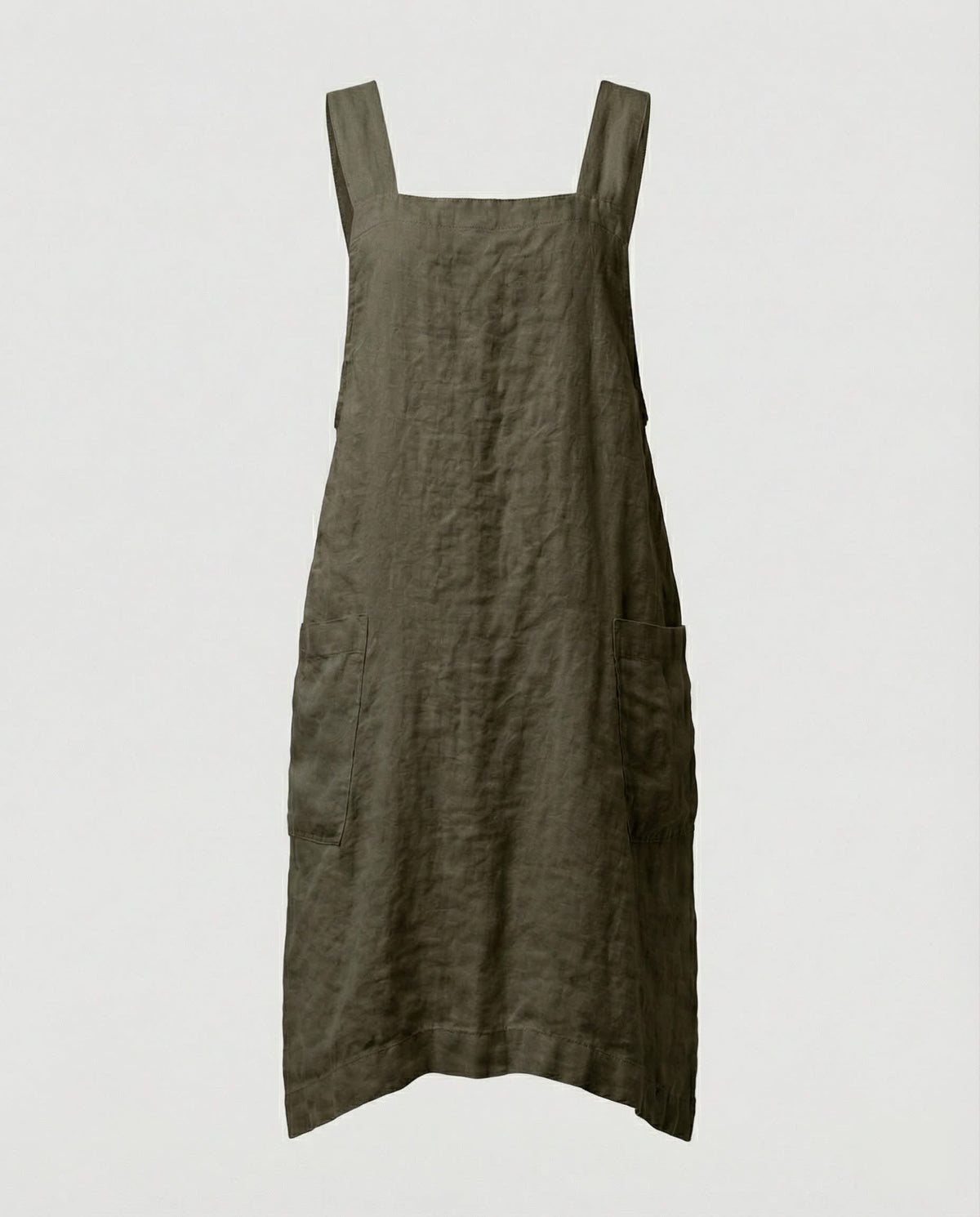 Eva Linen Pinafore Dress with Deep Pockets_6