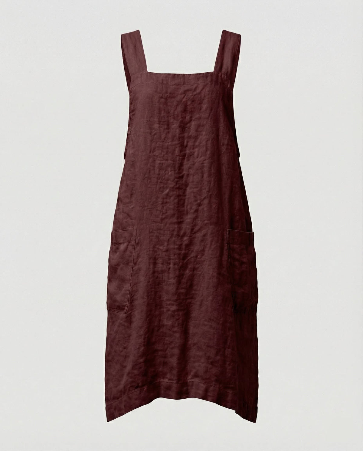 Eva Linen Pinafore Dress with Deep Pockets_9