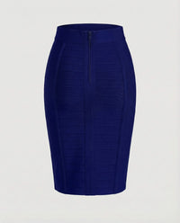Hadley High Waist Bandage Party Midi Skirt