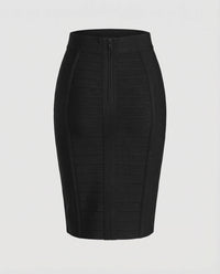 Hadley High Waist Bandage Party Midi Skirt