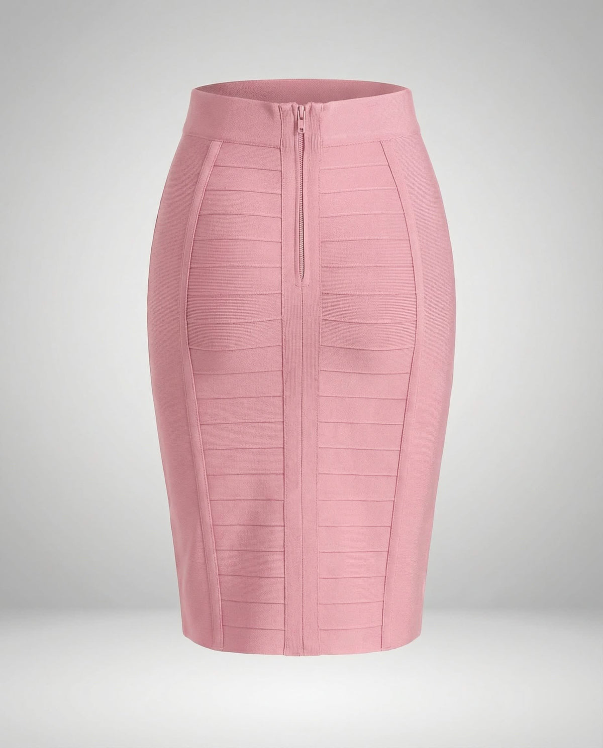 Hadley High Waist Bandage Party Midi Skirt_7