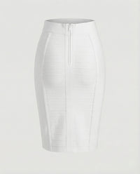 Hadley High Waist Bandage Party Midi Skirt