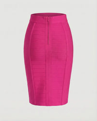 Hadley High Waist Bandage Party Midi Skirt