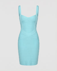 Lexie Sweetheart Bandage Party Mini Dress