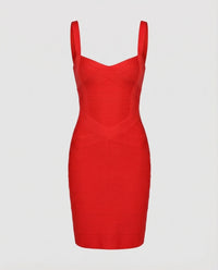 Lexie Sweetheart Bandage Party Mini Dress