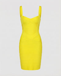 Lexie Sweetheart Bandage Party Mini Dress