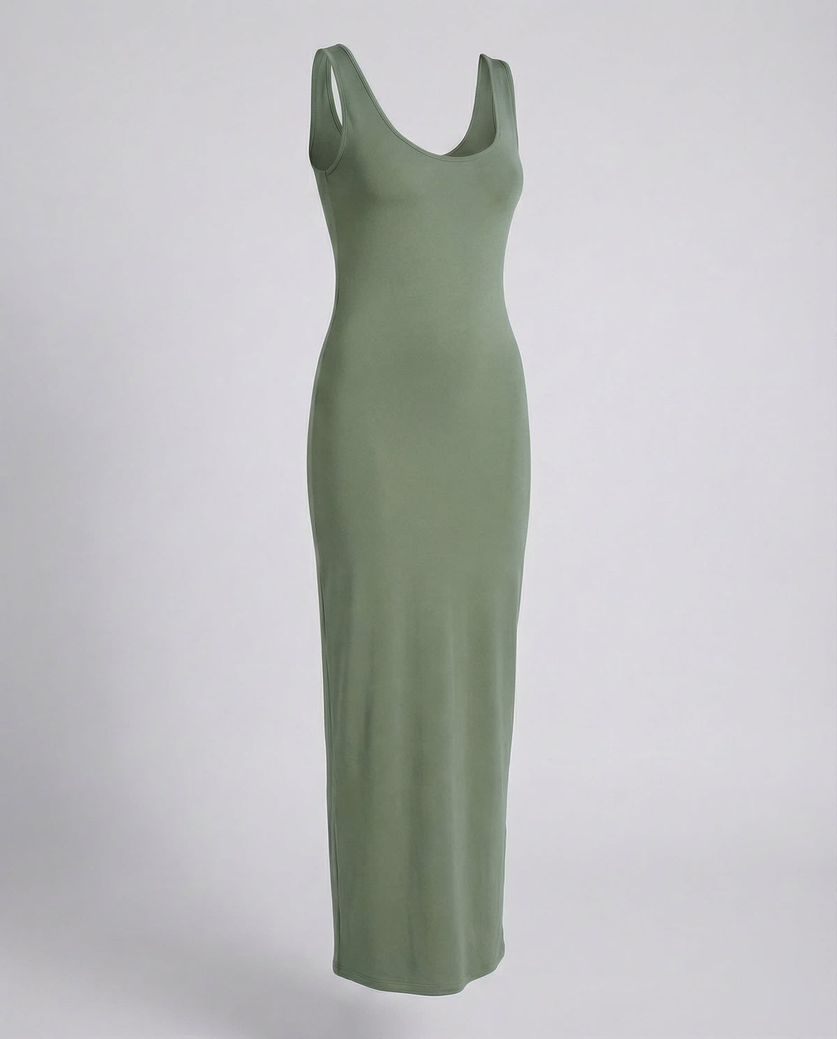 Lauryn Scoop Neck Bodycon Maxi Dress_13