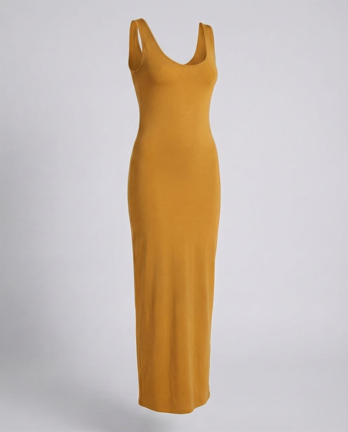 Lauryn Scoop Neck Bodycon Maxi Dress_14