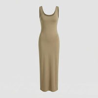 Lauryn Scoop Neck Bodycon Maxi Dress