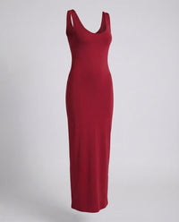 Lauryn Scoop Neck Bodycon Maxi Dress