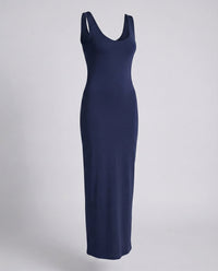 Lauryn Scoop Neck Bodycon Maxi Dress