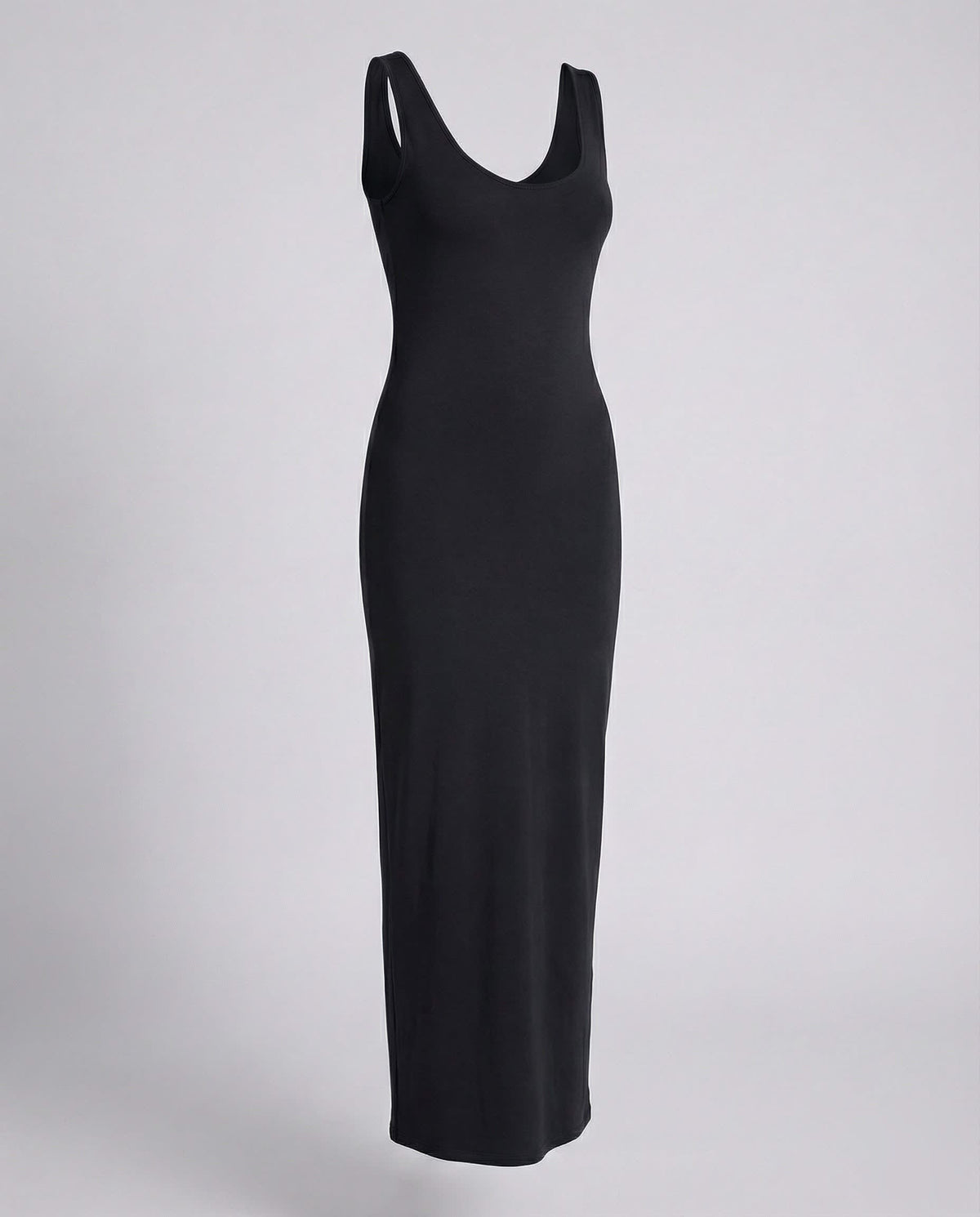 Lauryn Scoop Neck Bodycon Maxi Dress_9