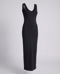 Lauryn Scoop Neck Bodycon Maxi Dress