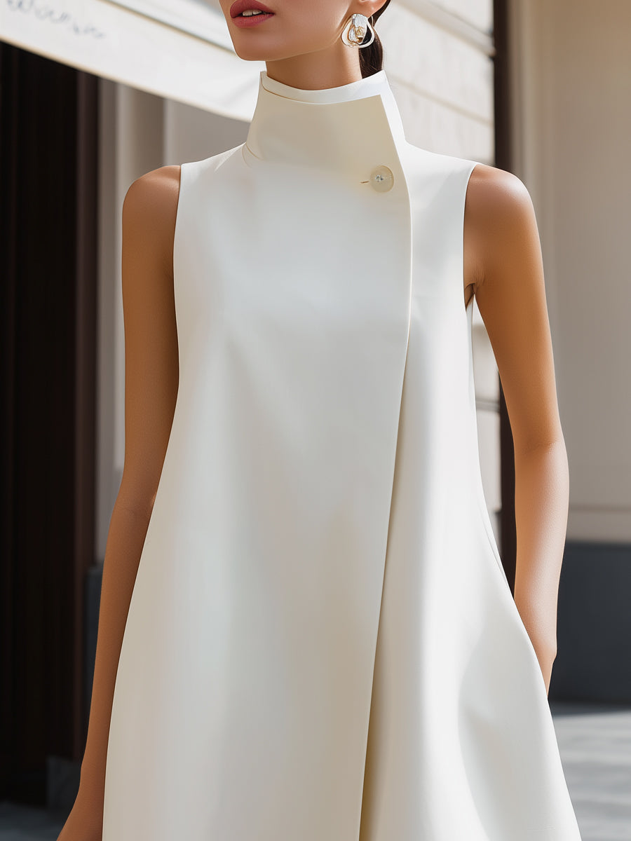 Agnes Asymmetric High-Neck Maxi Dress_2