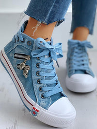 Roux Denim High Top Sneakers