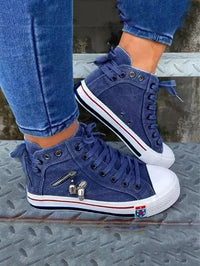 Roux Denim High Top Sneakers
