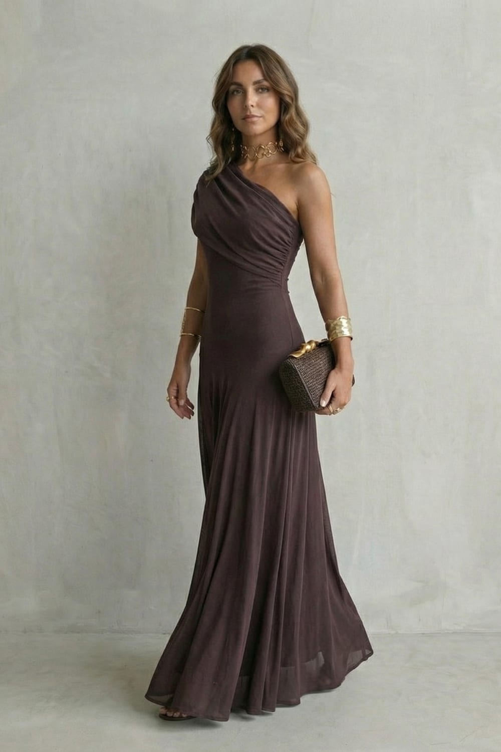 Jenna One Shoulder Draped Maxi Dress_3