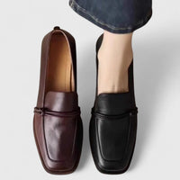 Thea Square Toe Slip-On Orthopedic Loafers