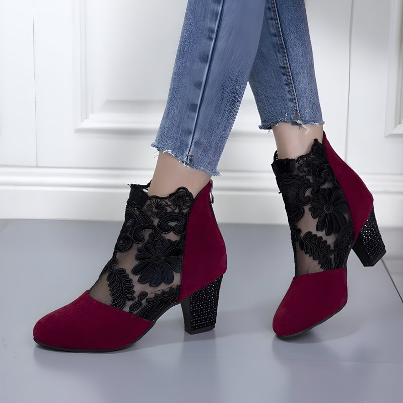 Colette Breathable Ankle Orthopedic Heels_6