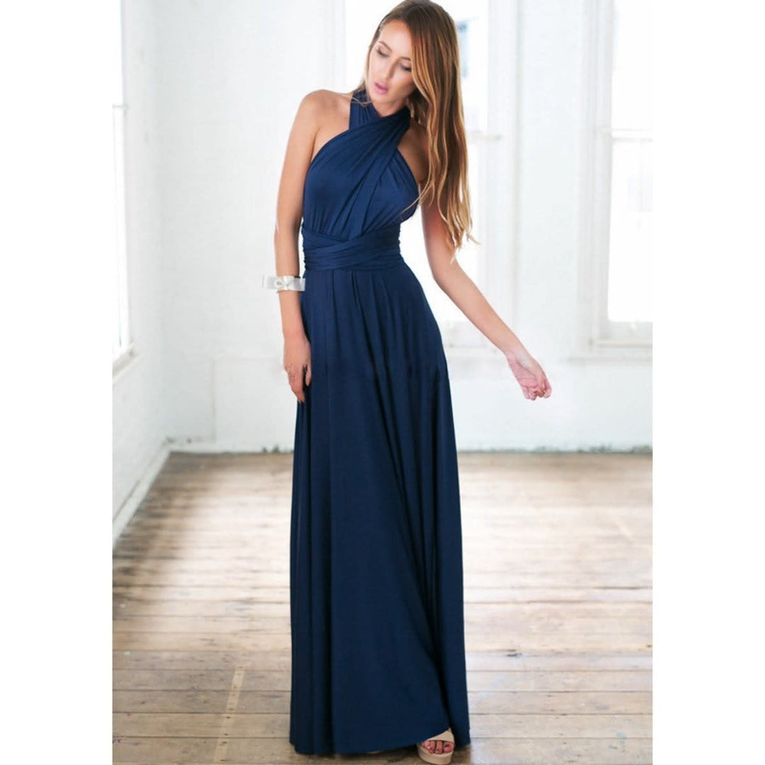 Alannah Multiway Backless Bandage Party Maxi Dress