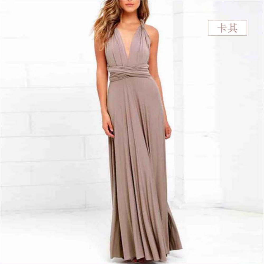 Alannah Multiway Backless Bandage Party Maxi Dress