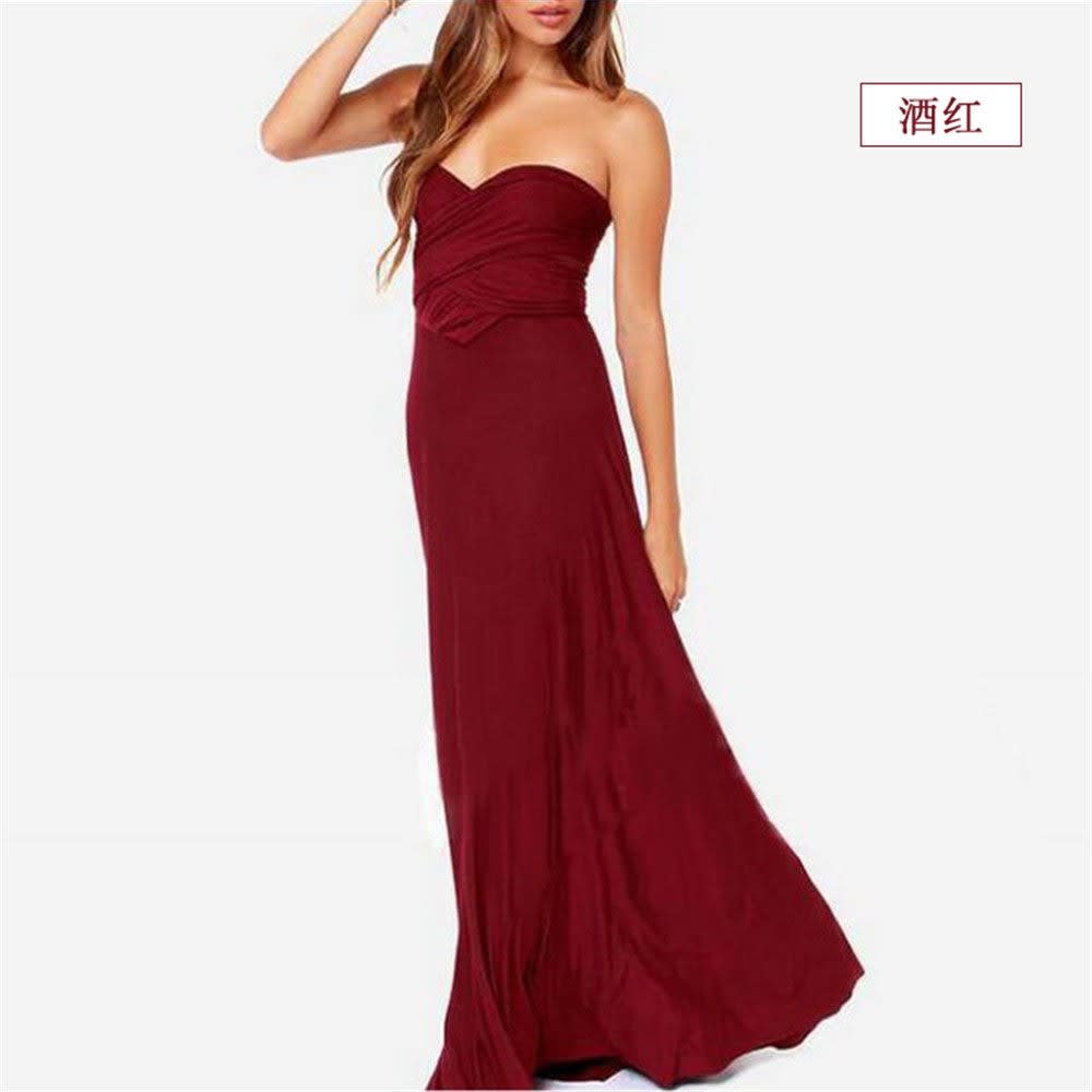 Alannah Multiway Backless Bandage Party Maxi Dress_17